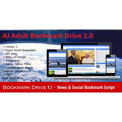 AJ Adult Bookmark Drive 2.0